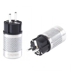 Furutech High End Performance SCHUKO connector for earth jumper connectors, FI-E50NCF(R)