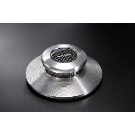 Furutech featuring stainless and carbon finish with piezo damping base, Monza Lp Stabilizer