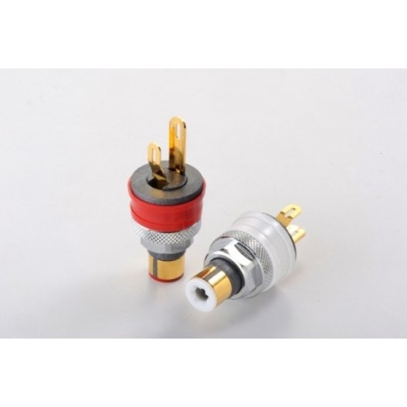Furutech High End Performance RCA socket - Rhodium plated (2pcs/set), FT-903(R)