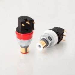 Furutech High End Performance RCA socket - Gold plated for PCB (2pcs/set), FT-909(G)