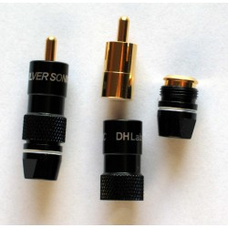 Machined RCA plug for D-75 digital cable