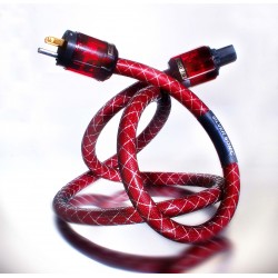 RedWave AC Power Cable 1,0 meter (Terminated with Oyaide connectors)