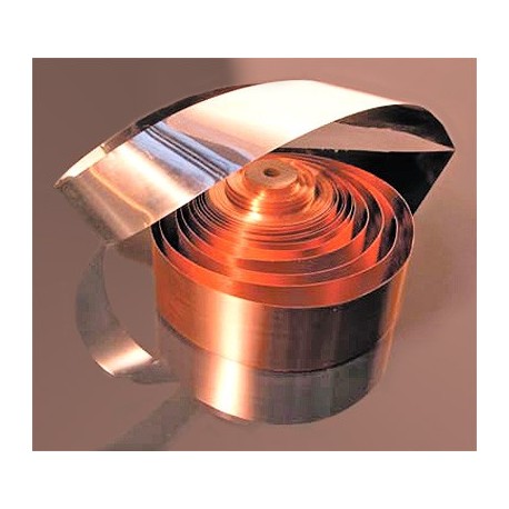 Silver/Gold foil Mundorf M-Connect CF FAGAU28, cross-section 2.10 mm2