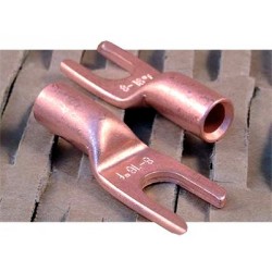 Mundorf MConnect Cable lugs, 6 mm, copper, angle form