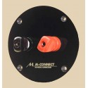 Acrylic terminal plate, singlewiring, pole terminals 8 mm