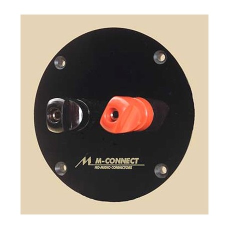 Acrylic terminal plate, singlewiring, pole terminals 6 mm