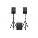 EarthquakeSound DJ-QUAKE2.1 Powered 2.1 Pro DJ Array speaker system