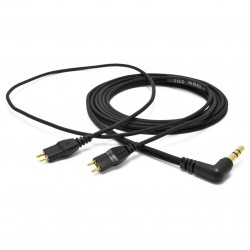 Oyaide Headphone cable L/angle 3.5mm TRS plug - 2 pin plug 1.2m HPC-HD25 V2 Black