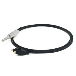 Oyaide Headphone cable 1/4" plug - 2 pin plug HPC-63HDX V2 1.3m