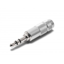 Oyaide 3.5mm TRS plug (silver/rhodium plating) P-3.5 SR