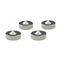 Oyaide Stainless-steel Insulator 4pcs set INS-US