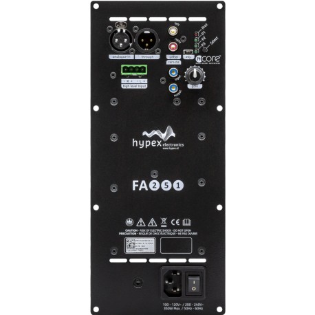 elegant tofu Kurve Hypex DIY Class D Plate amplifier FusionAmp FA251