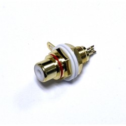 Hypex DIY Class D Connection material Goldplated RCA red