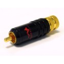 Hypex DIY Class D Connection material RCA set Gold