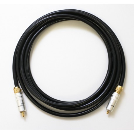 DH-Labs Pro Studio Interconnect for subwoofer terminated with RCA connector - single cable, 1m