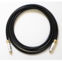 DH-Labs Pro Studio Interconnect for subwoofer terminated with RCA-HC connector - single cable, 1m
