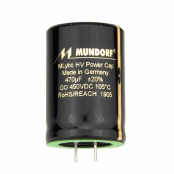 Capacitor Mundorf MLytic HV High-Voltage MLGO 450V 330uF, MLGO450-330