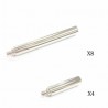 Furutech Shaft Bar Mix-8L4S Extension shaft bars for NCF Booster products