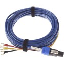 REL Acoustics Bassline Blue Subwoofer Cable, 3m