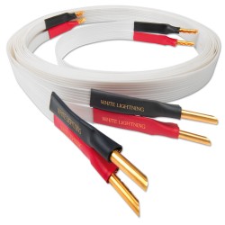 Nordost WHITE LIGHTNING speaker cable, banana 1M