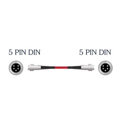 Nordost RED DAWN SPECIALTY 5 PIN DIN TO 5 PIN DIN (240) CABLE 1.25M