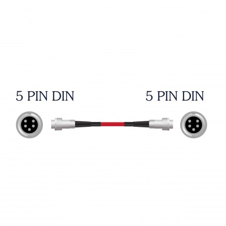 Nordost RED DAWN SPECIALTY 5 PIN DIN TO 5 PIN DIN (240) CABLE 1.25M
