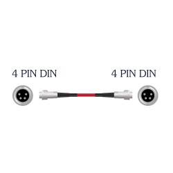 Nordost RED DAWN SPECIALTY 4 PIN DIN TO 4 PIN DIN CABLE 1.25M