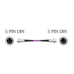 Nordost FREY 2 SPECIALTY 5 PIN DIN TO 5 PIN DIN (240) CABLE 1.25M