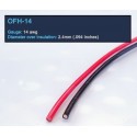 DH-Labs 14AWG high-performance hook-up wire Teflon insulation - Red, OFH-14