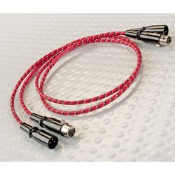 Revelation Interconnect (pure silver), 2.0 meter pair, terminated with XLR connector.
