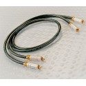 DH-Labs Air Matrix Interconnect, 0.5 meter pair terminated with with our ultimate HC Alloy RCA Locking RCA connector.