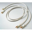 DH-Labs White Lightning Interconnect, 0.5 meter pair, terminated with RCA connectors