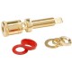 Jantzen Premium Binding Posts M9/26 Gold, paar