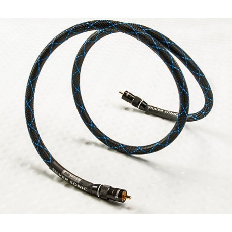 DH-Labs D-750 75 Ohm Coaxial Digital cable, 2.0 meter. Terminated with RCA connectors, 2m