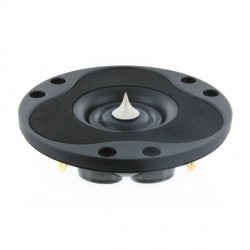 Scan-Speak Illuminator 1" Ring Dome Tweeter - AirCirc - Black 4 ohm, R3004/662000