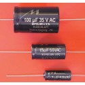 Electrolytic capacitor Mundorf E-cap BG50 70 VDC 1 uF