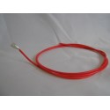 Jantzen Audio 2.5mm2-13AWG silver plated PTFE wire, red