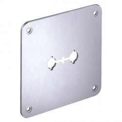 WBT Mounting plate Single (for 2 Pole terminals), WBT-0530 (1pcs)