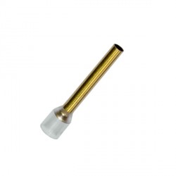 WBT Cable end sleeves. Copper (with insulation) 6.00 mm2, WBT-0444 (1pcs)