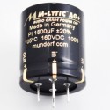 Mundorf MLytic® AG+ 1000uF 160V 4-Pin Power Capacitor, MLGO+160-1000