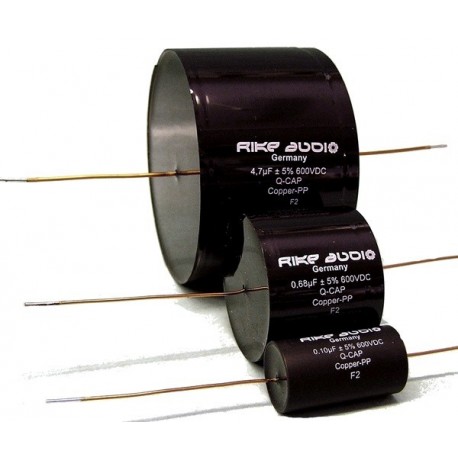 Rike Audio Copper/Paper/Oil Q-CAP capacitor 0,33uF 600V, QCapCPP-0,33